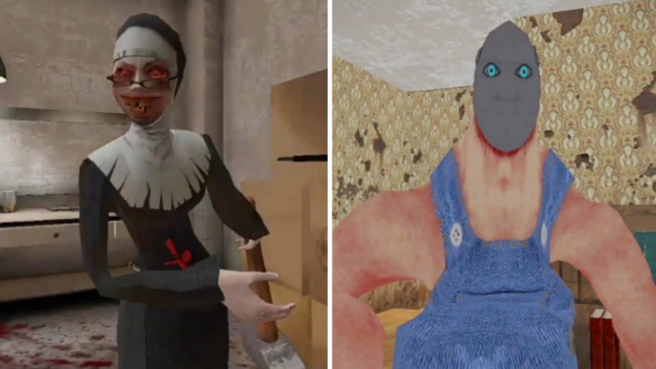 Evil Nun Vs Evil Fat Daddy