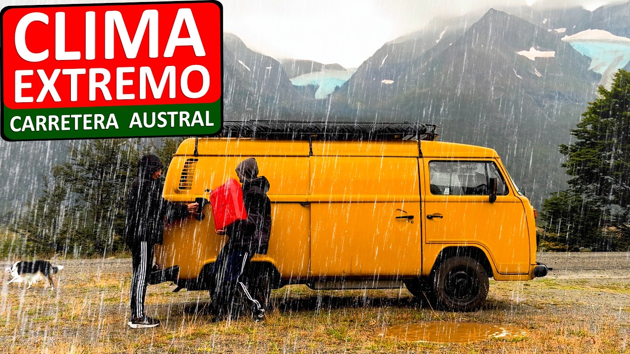 CHUVA E IMPREVISTOS NO TRECHO MAIS DIFÍCIL DA CARRETERA AUSTRAL - EP54 TP03