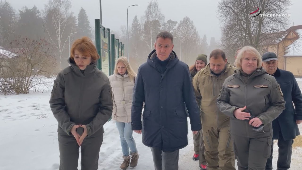 Вице-премьер России Дмитрий Патрушев посетил Приокско- Террасный заповедник в Серпухове
