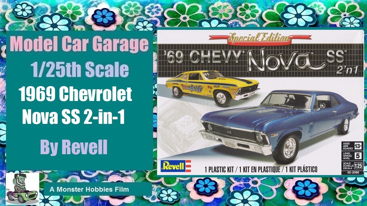 Model Car Garage - The Revell 1969 Chevrolet Nova SS 2-in-1 Model Car Kit Unboxing Video