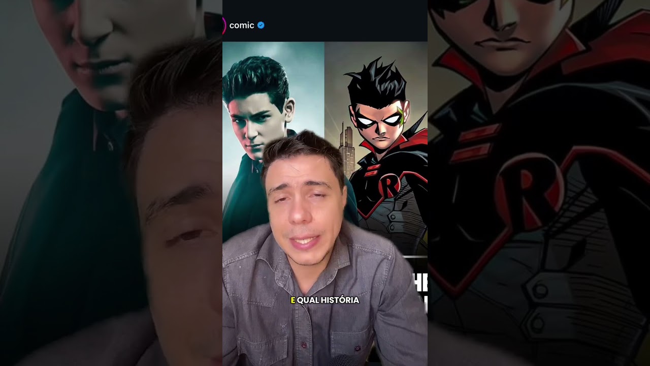 David Mazouz para o ROBIN Damian Wayne ??? 
