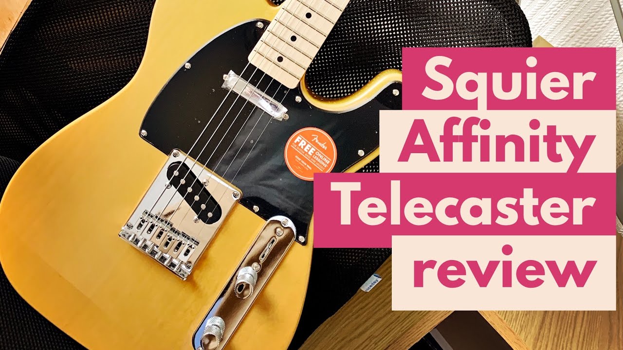 Squier Affinity Telecaster Review & Comparison to Squier Bullet Strat