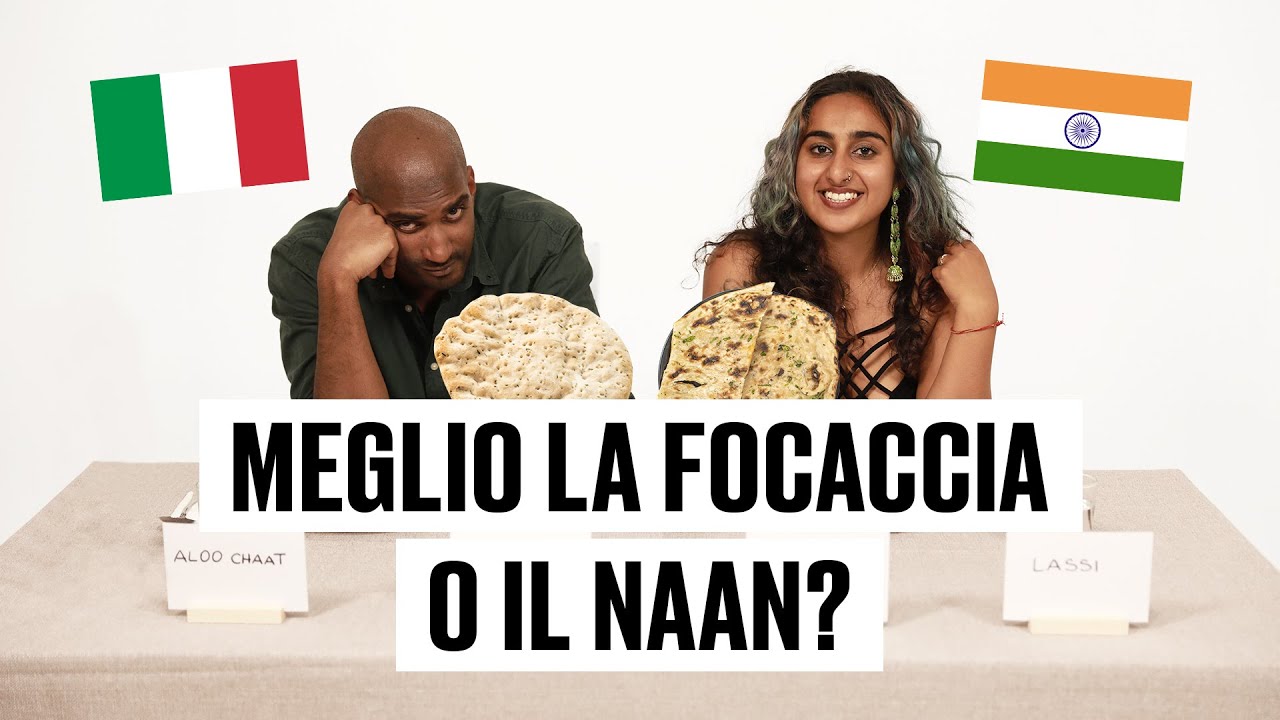 Italiano adottato prova i piatti tipici della sua cultura d’origine indiana