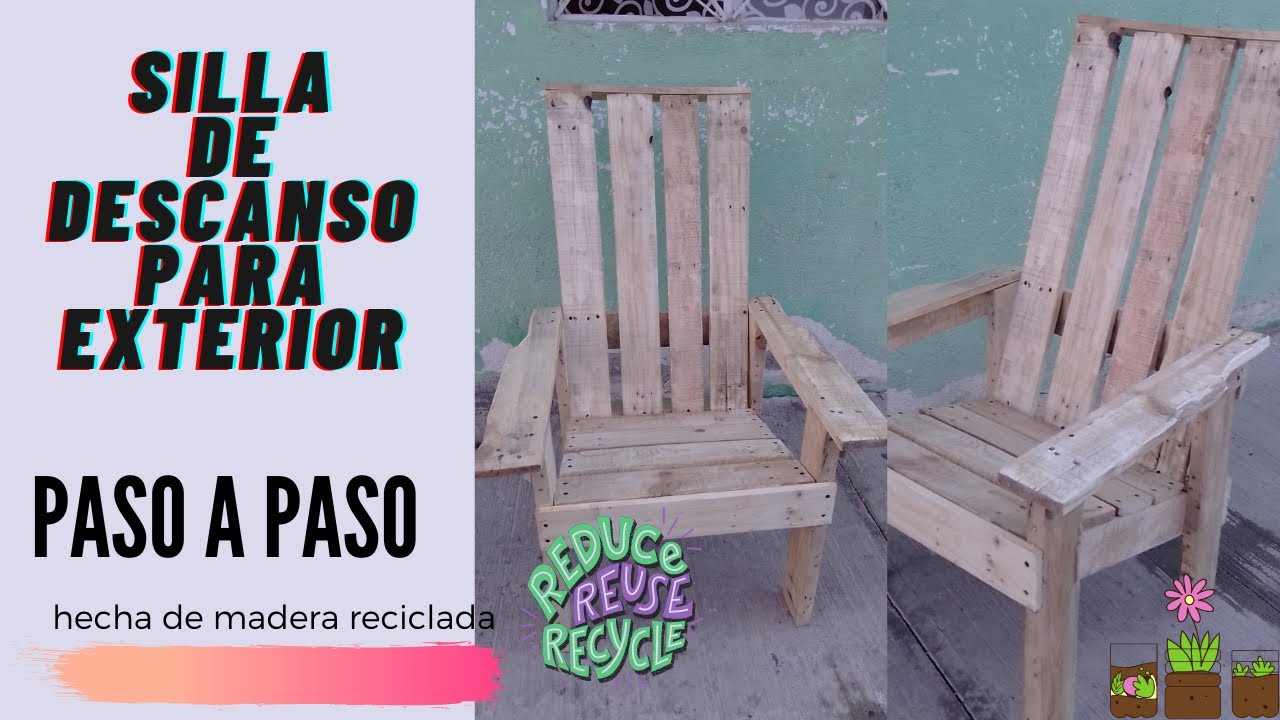silla de descanso para exterior