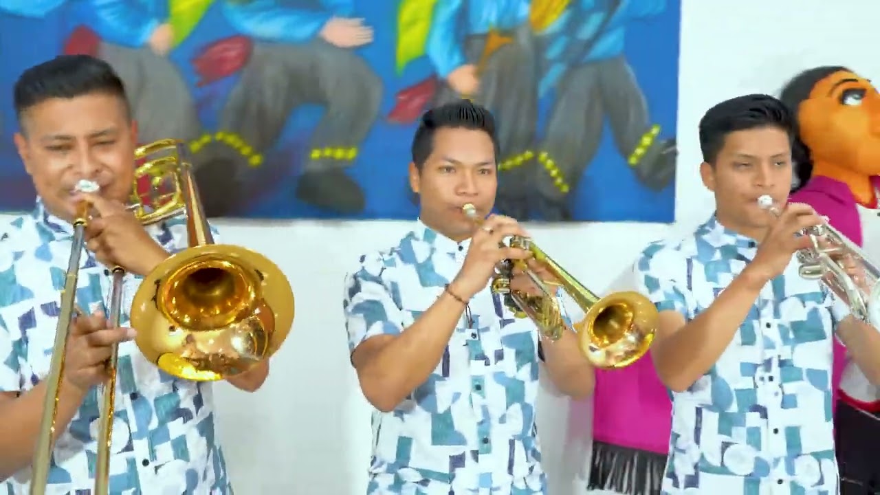 LA MEGA BANDA ACADEMIA DEL SABOR FT RICHARD GUALLASAMIN - MIX VIVA LA VIRGEN DE EL QUINCHE