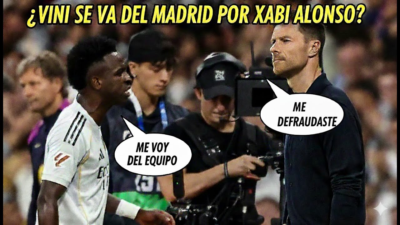 VINICIUS SE VA DEL REAL MADRID POR XABI ALONSO?