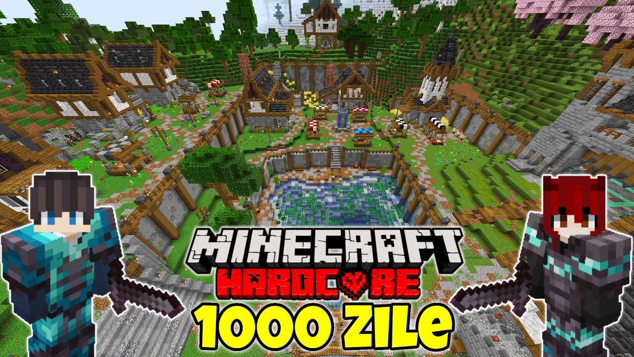 Am Supravietuit 1000 Zile In Minecraft Hardcore [Filmul]