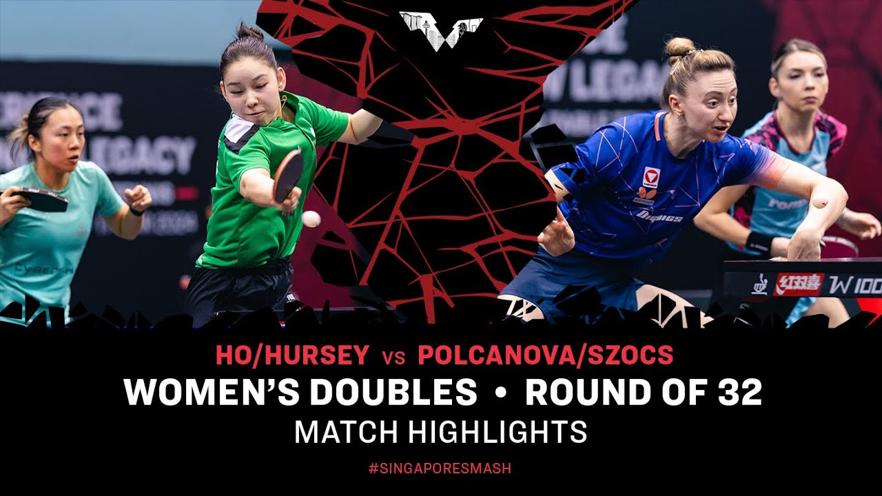 Ho/Hursey vs Polcanova/Szocs | WD R32 | Singapore Smash 2024