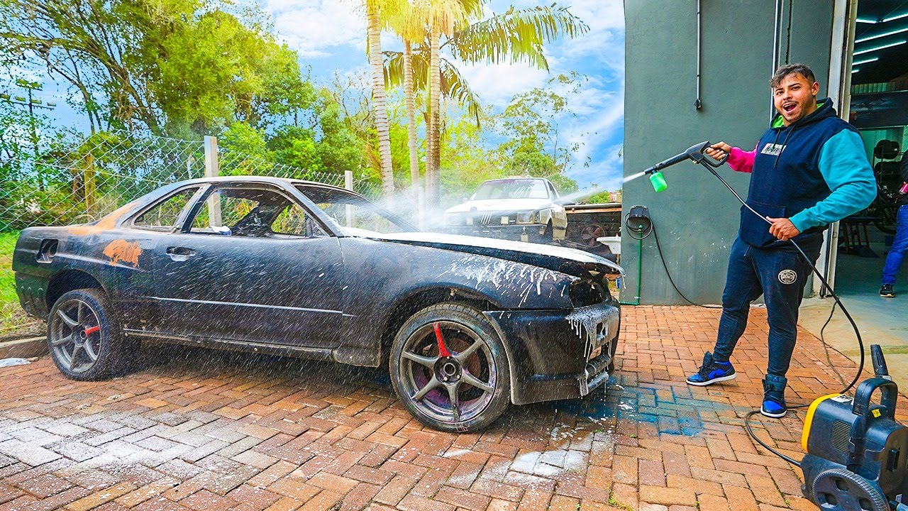 VOU COMEÇAR A REFORMAR O SKYLINE ABANDONADO !