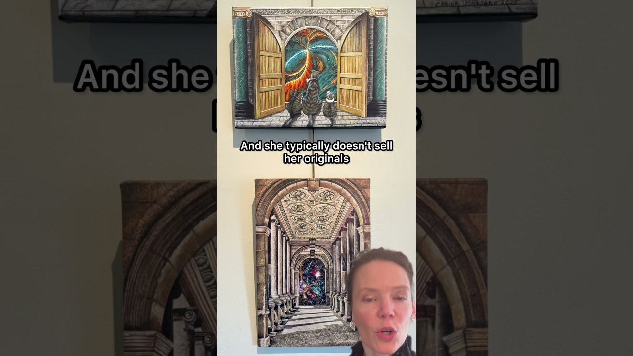 Art Critic in 1 Minute Carina Imbrogno #ArtCritic #FineArtCollection  #CuratedArt  #ArtCollectors