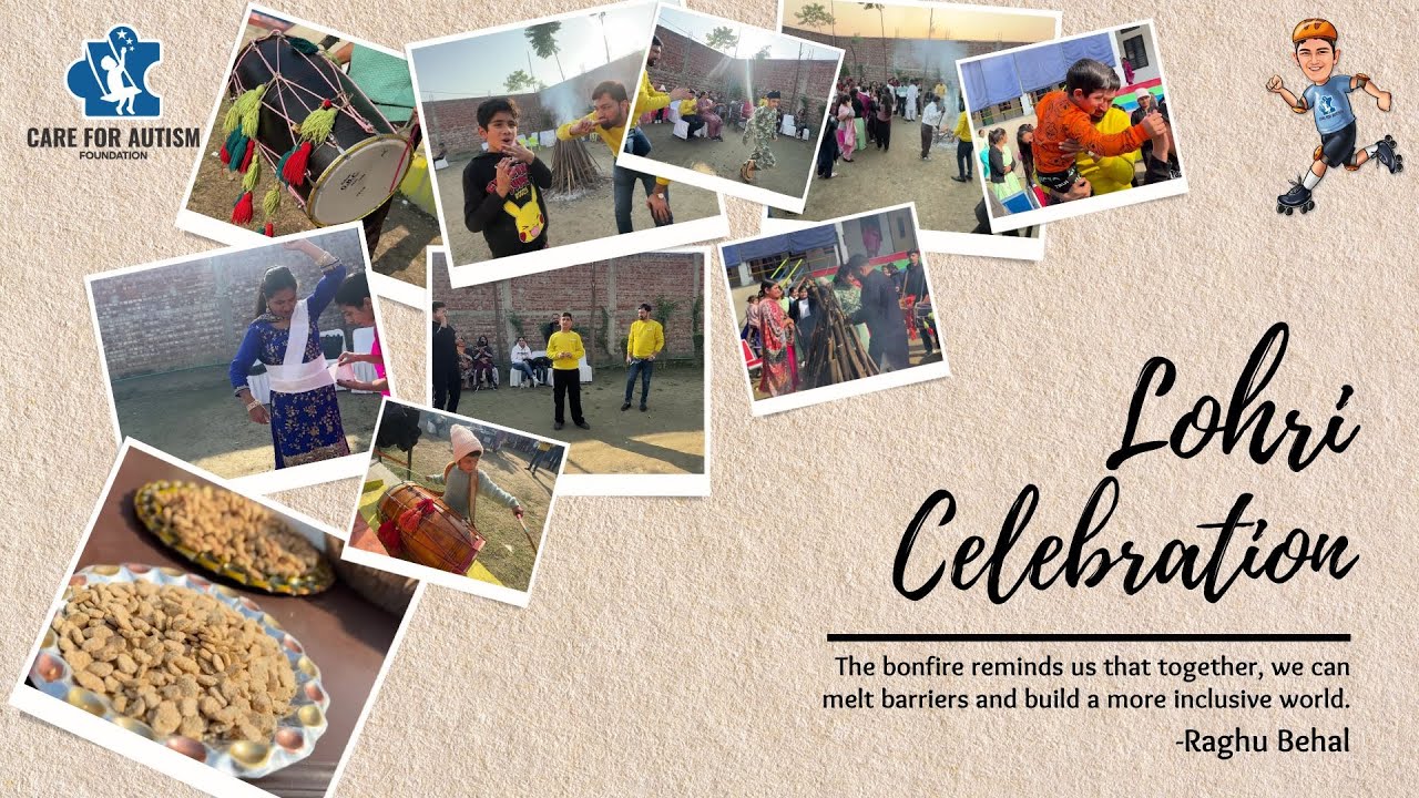 Lohri Celebration at Care For Autism Foundation #RaghuBehal || Autism Centre In Punjab