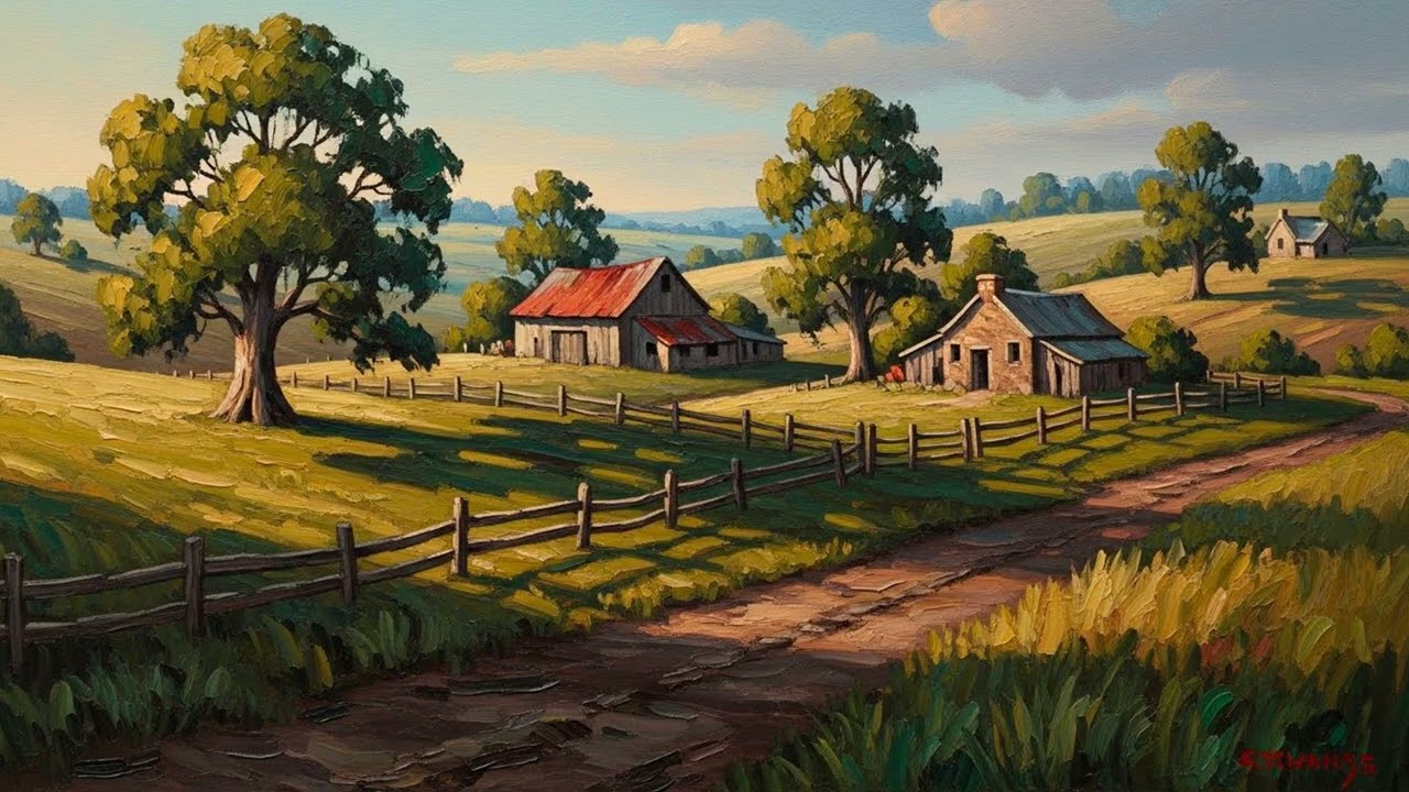 Turn Your TV Into Art I Classical Farmland at Rest I 2 Hours I 4K