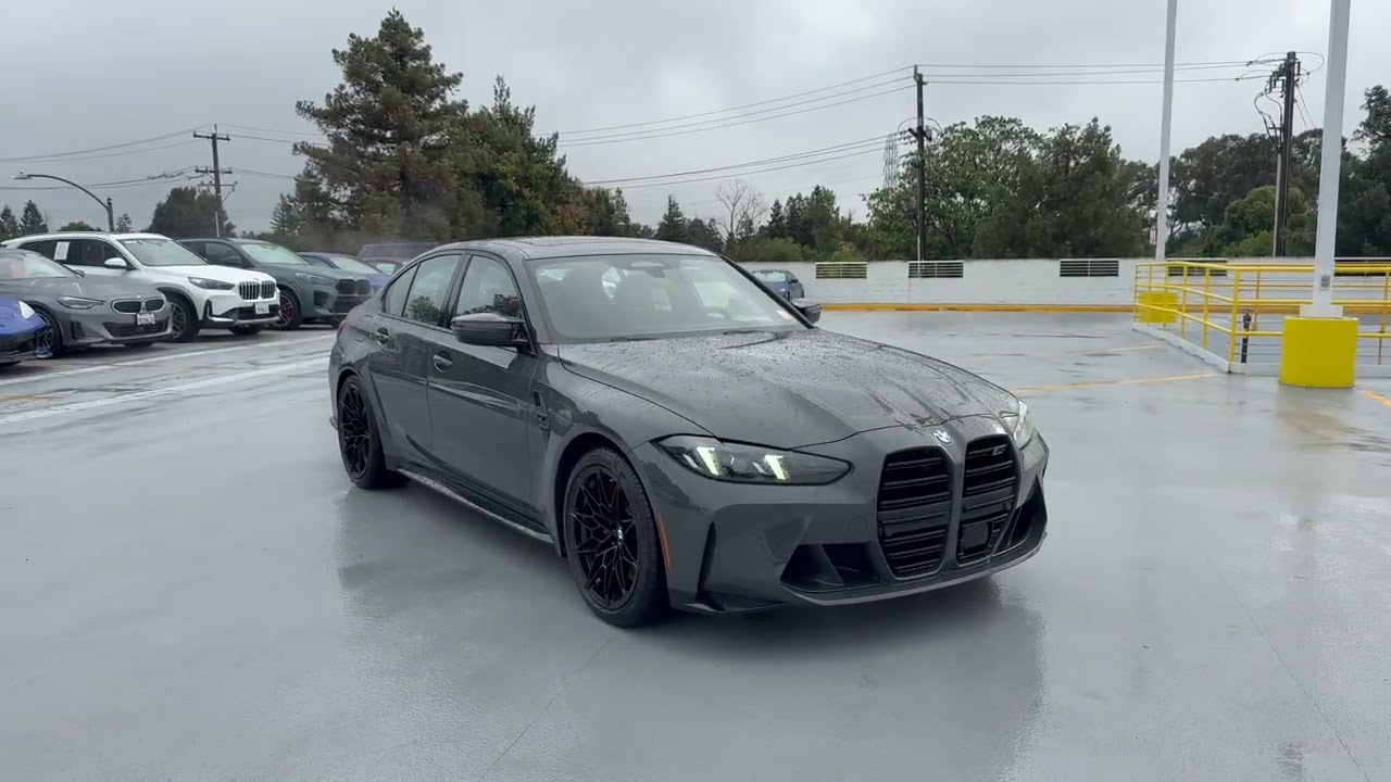 Представляем BMW M3 Competition xDrive 2026 года в цвете Dravit Grey с люком в крыше | 4K