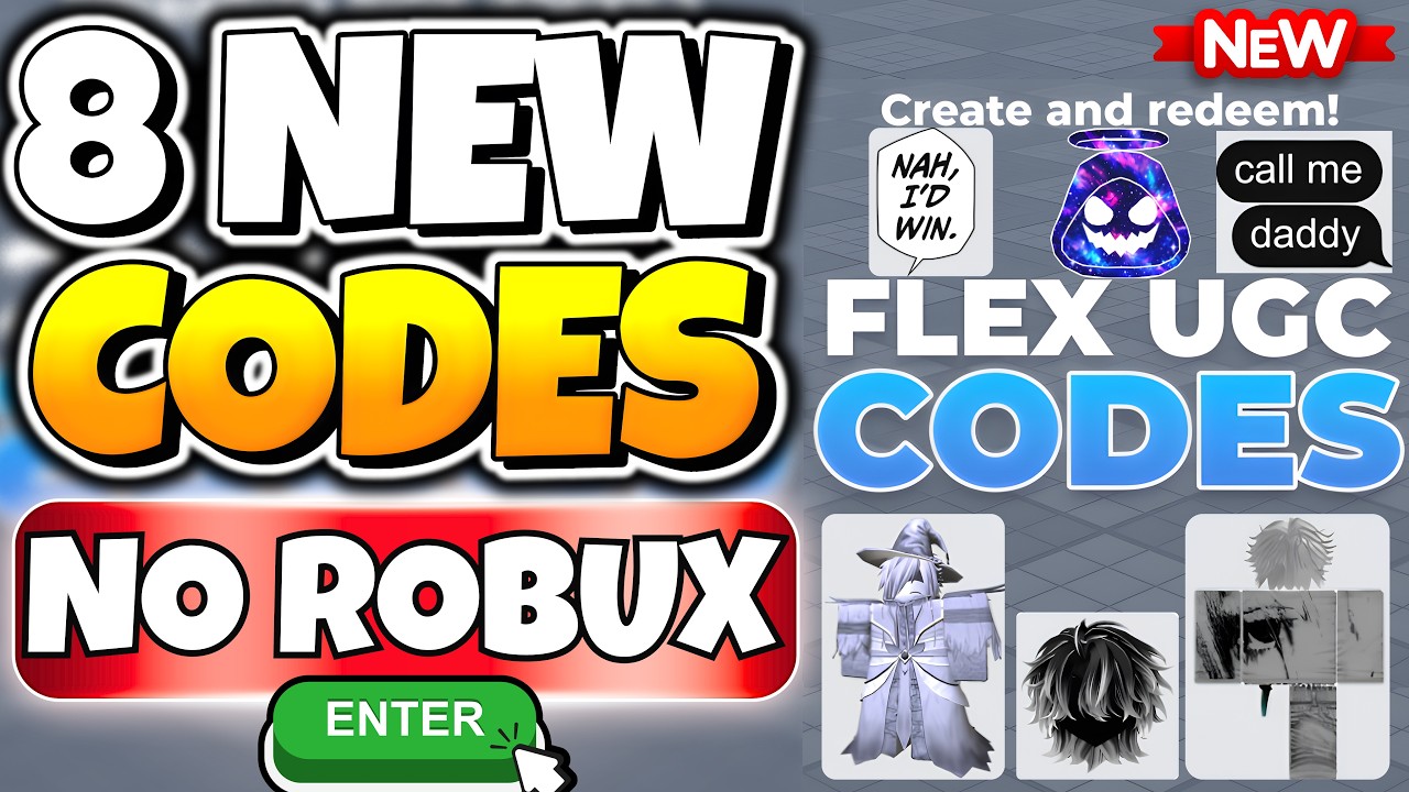 *БЕЗ ROBUX* ВСЕ РАБОЧИЕ КОДЫ ДЛЯ FLEX UGC В ROBLOX 2026 | КОДЫ FLEX UGC В ROBLOX