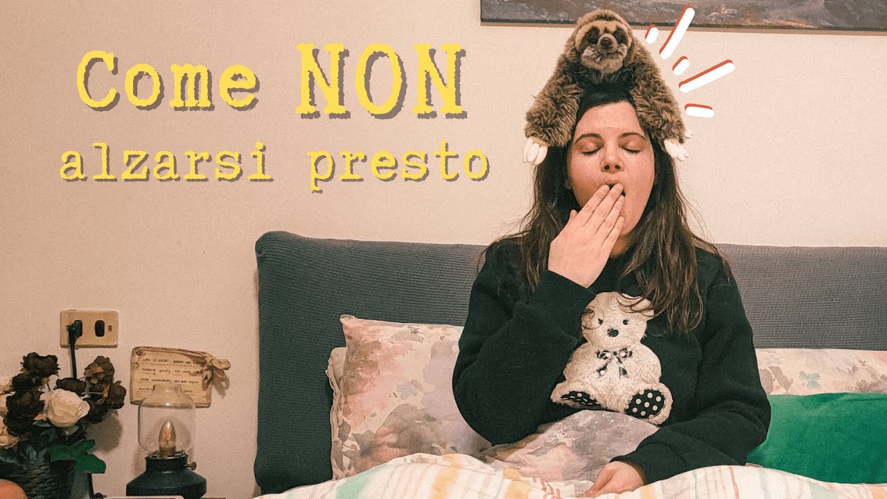 Come NON alzarsi presto la mattina ed essere produttivi 🌙 Morning routine perfetta per gufi #8