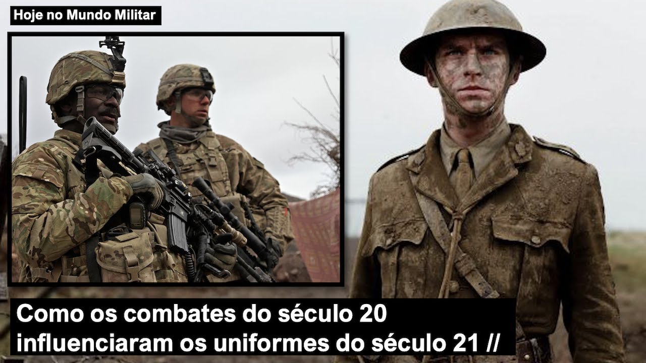 Como os combates do s&eacute;culo 20 influenciaram os uniformes do s&eacute;culo 21