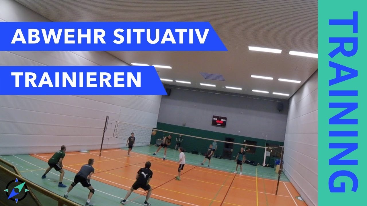Abwehrtraining - situative Positionierung im Feld durch frühzeitige Wahrnehmung und Entscheidung