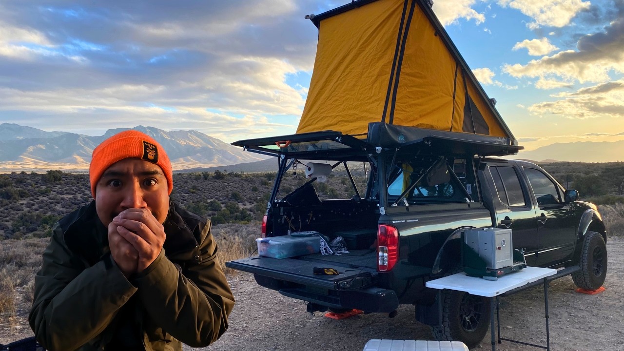 THIS is a Winter game changer | Camping Lovell Canyon