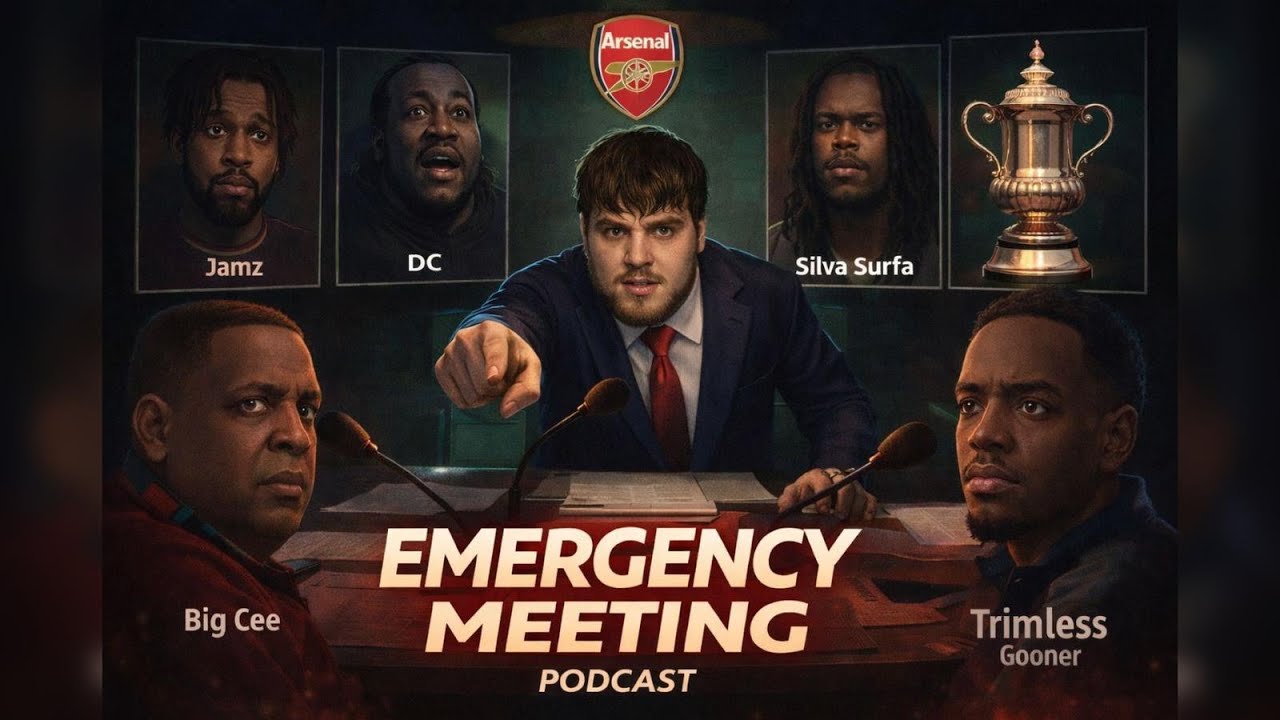 EMERGENCY MEETING! ARSENAL BOTTLED THE LEAGUE? Ft TRIMLESS GOONER, BIG CEE, JAMZ, SURFA ,DC  📱