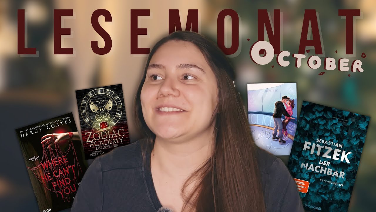 Lesemonat Oktober 🍁🫶🏻| 6 gelesene Bücher 📚 