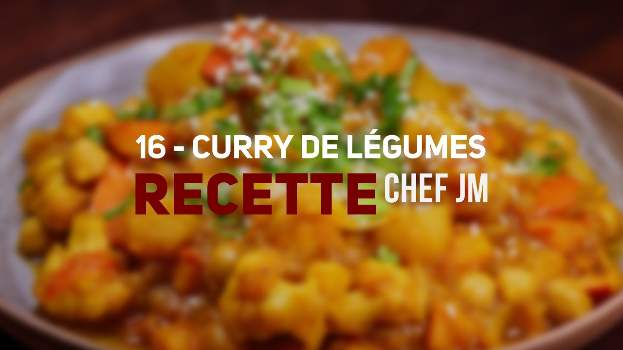 16. Curry de légumes