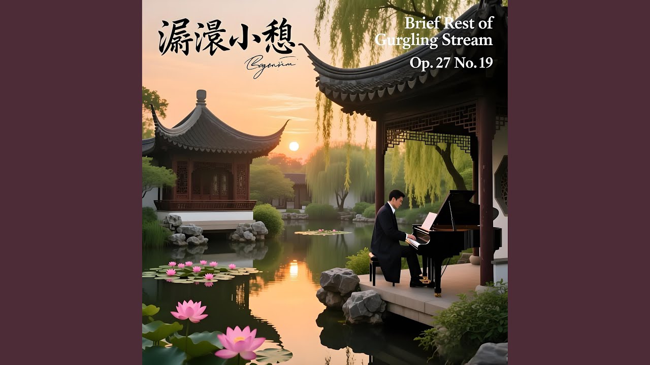 Brief Rest of Gurgling Stream, Op. 27 No. 19