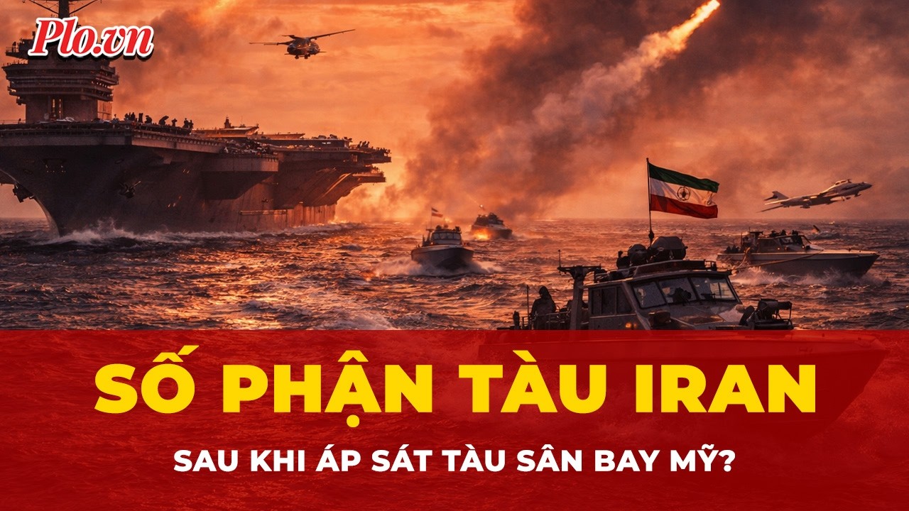 Số phận tàu Iran thế nào sau khi áp sát tàu sân bay Mỹ trên biển Ả Rập? | Tin nhanh
