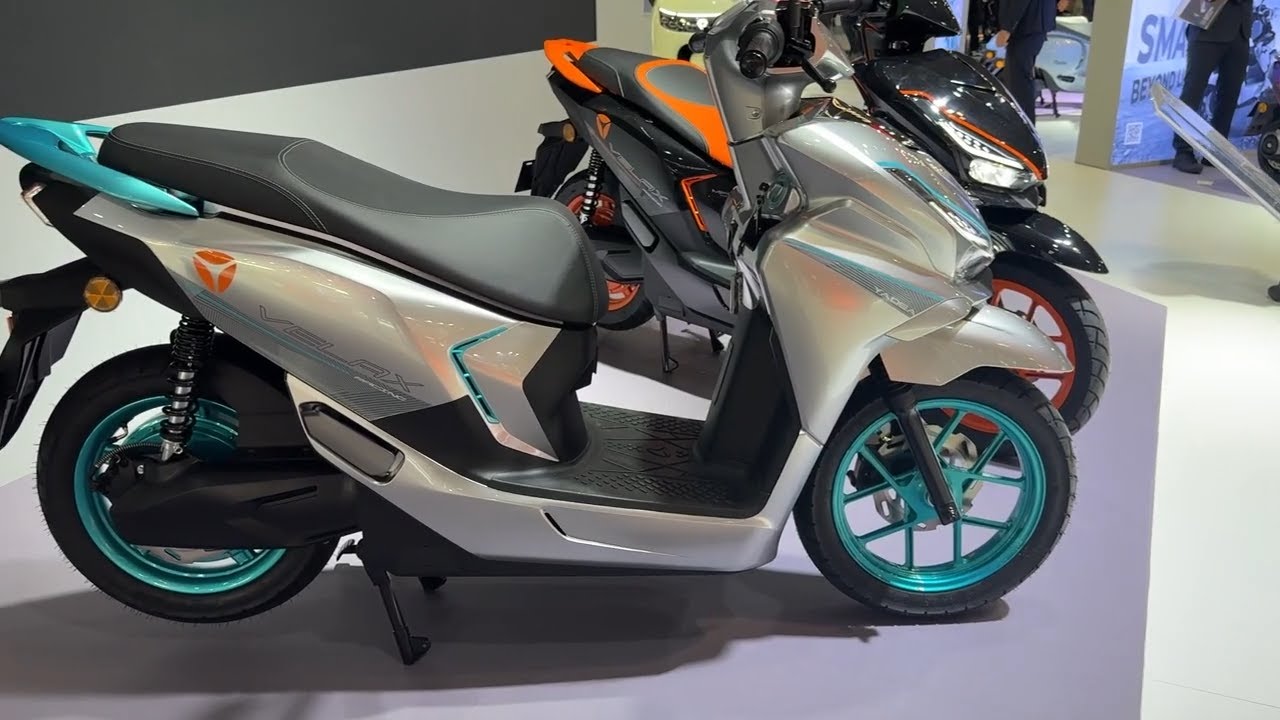 New Yadea Velax U (2026) &ndash; 6.6 HP Electric Scooter Boss! | EICMA Walkaround