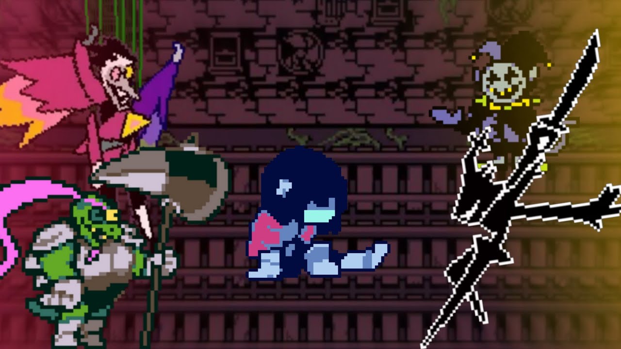 TODOS os BOSSES de uma VEZ só no DELTARUNE