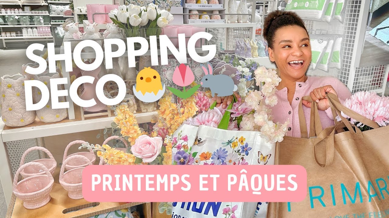 SHOPPING | Déco de printemps chez Action, Primark, Maisons du Monde... Fais le plein d'inspiration !