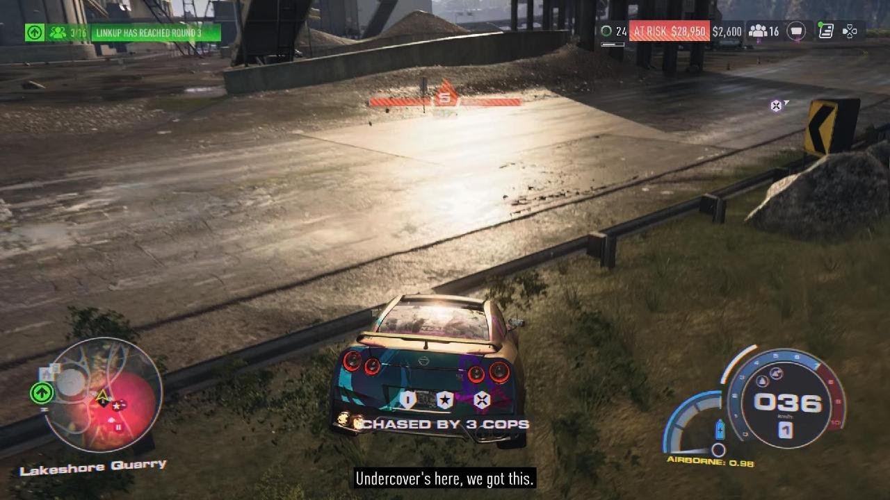 Need for Speed Unbound Cars Don't fly 😉