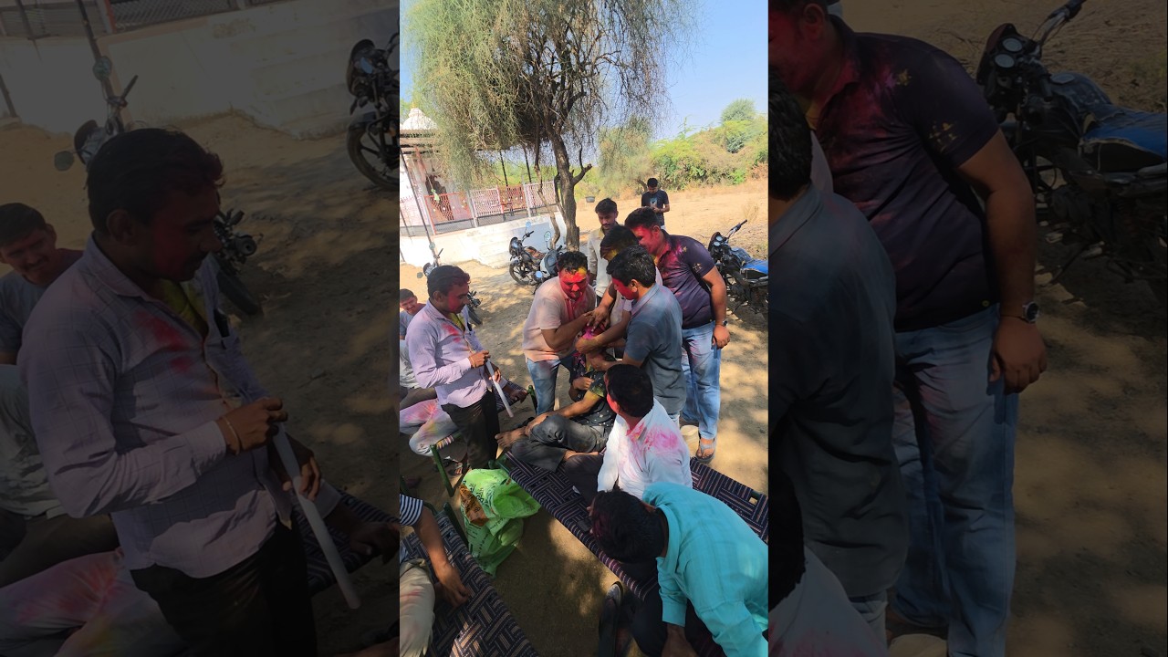 Dhulendi गाँव की होली #newमारवाड़ीcomedy #holi #Dhulendi