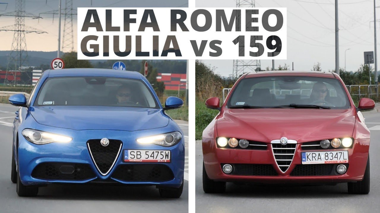 Alfa Romeo Giulia kontra 159 - która ma więcej 