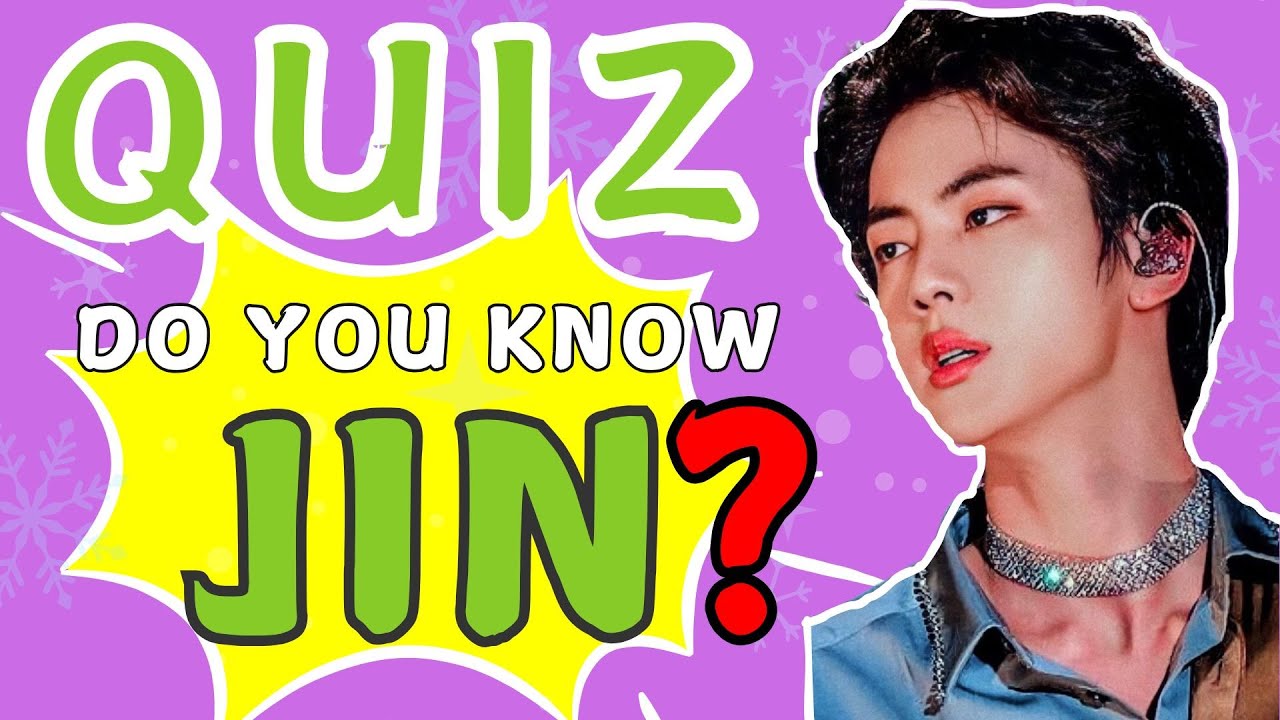 ULTIMATE BTS JIN QUIZ Only True ARMY's Can Ace This! 🔥.| #bts #kpopquiz #kpop  | @quizgalaxtopia