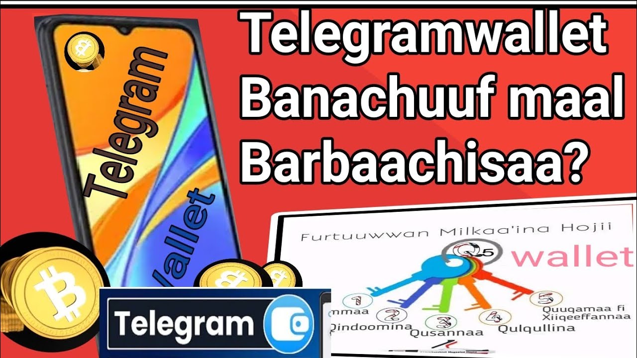 Telegram wallet Banachuuf maal Barbaachisa (Necessarystep to create telegramwallet and verification)