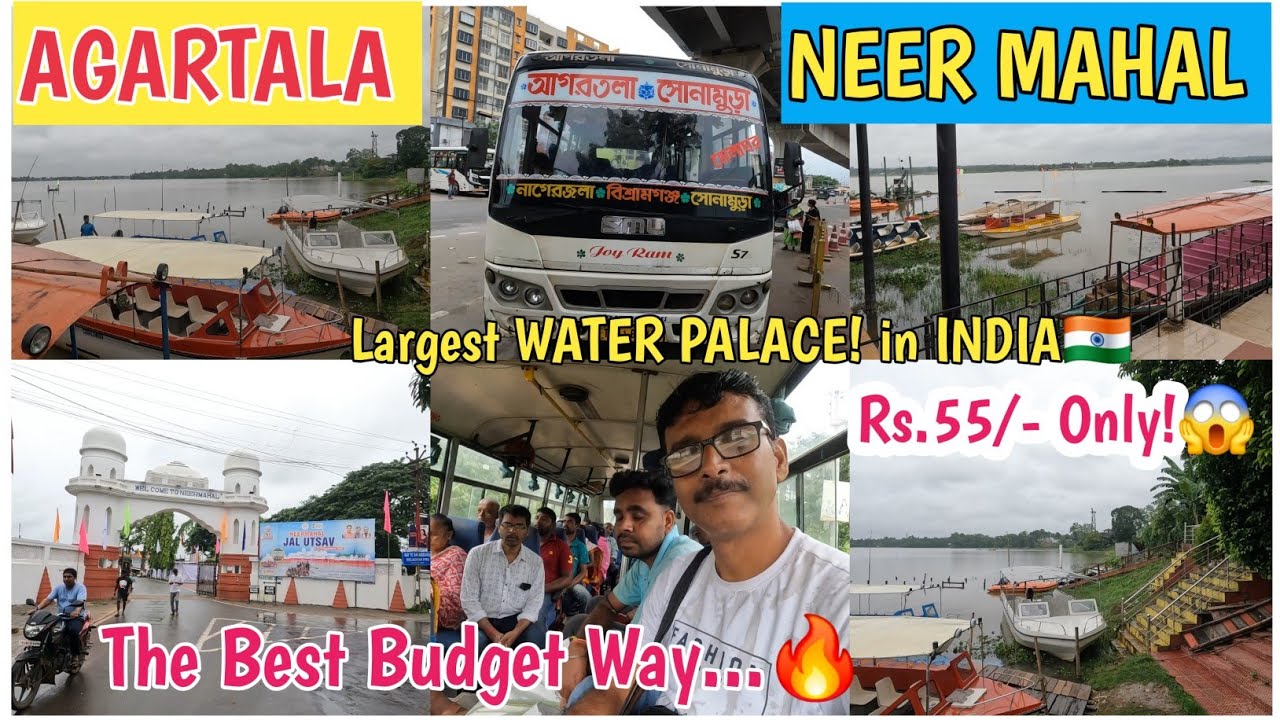 Agartala To Neer Mahal Bus Journey🔥| Agartala To Neer Mahal Bus🔥 | Traveling 2 day |