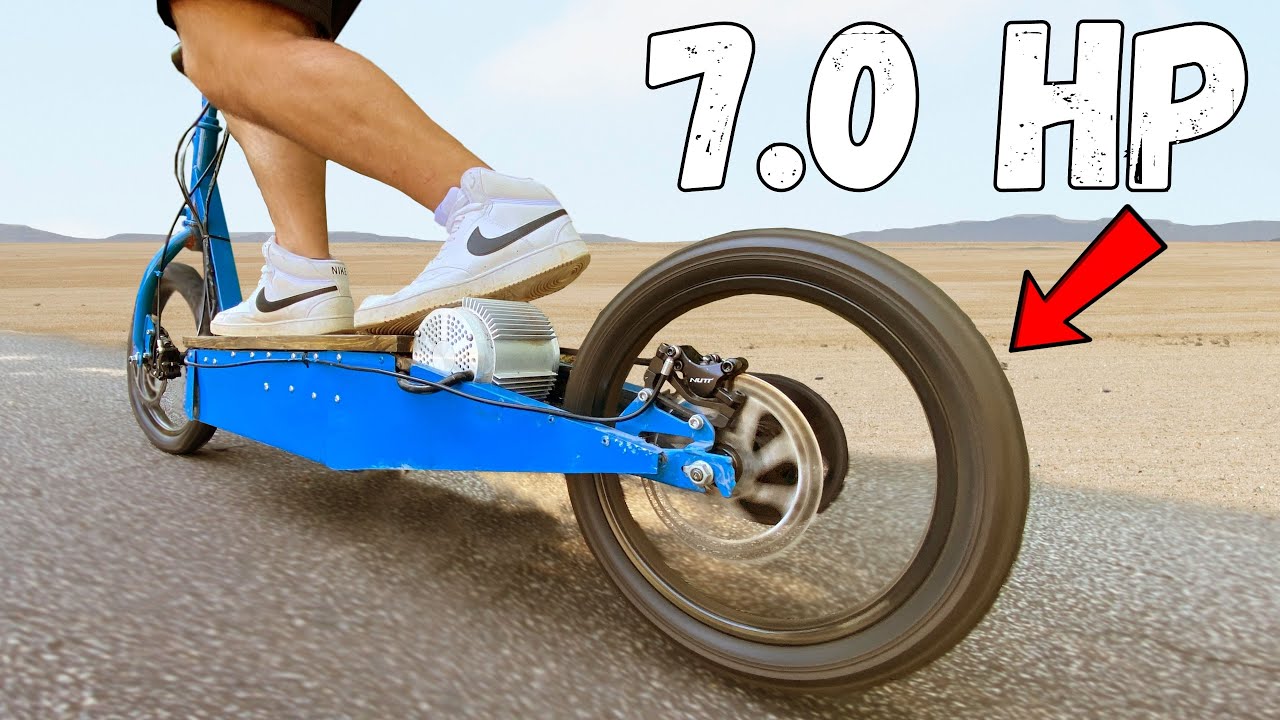I Built a High-Power Scooter