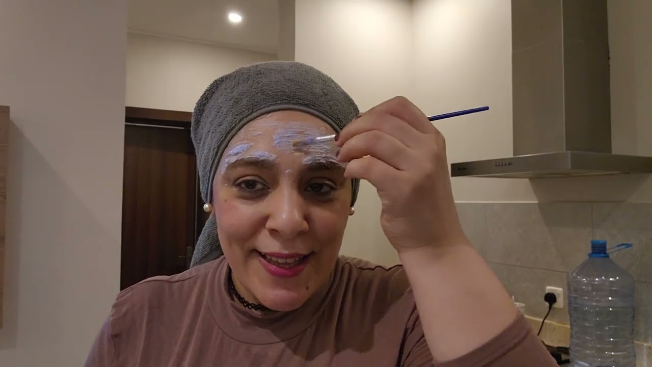 أسهل وأسرع طريقه لتفتيح البشره #والحواجب #خطوات سهله #مكونات بسيطه #وصفه الشطارة #للبنت المحتاره 