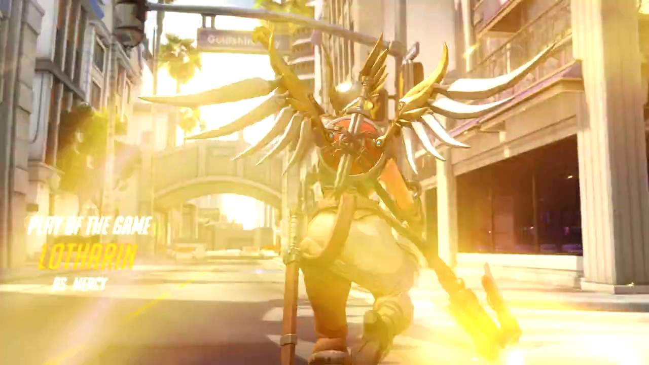 PTR Mercy is OP! (also that intro bug)