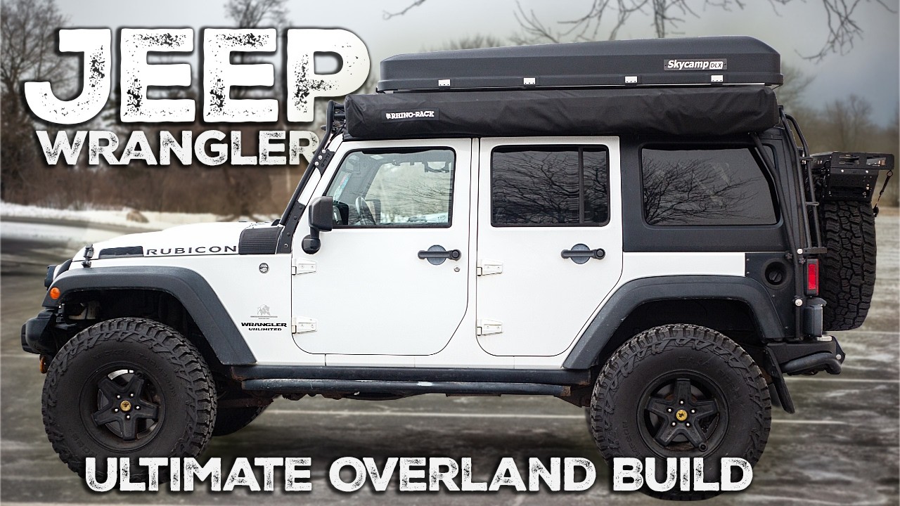 The Ultimate JEEP WRANGLER Overland Build! 2013 JK Unlimited AEV Edition