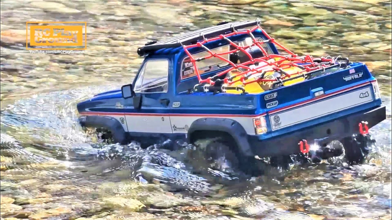 Gmade GS02F Buffalo PickUp Rock Crawling ASMR