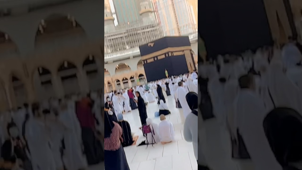 Little Haaji❤️👦 Innocence in Mecca🕋2-Year-Old's Inspiring Umrah Journey in Mecca🕋❤️