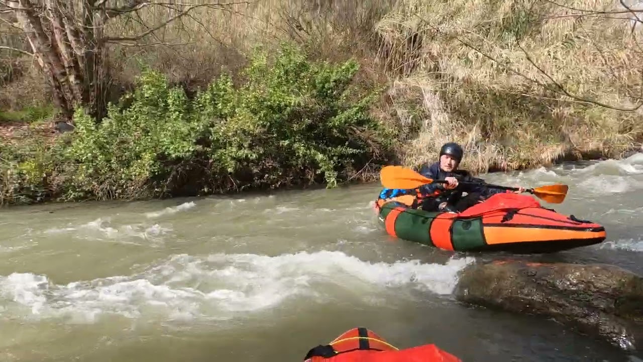 Friends, nature, river, adrenaline and emotions