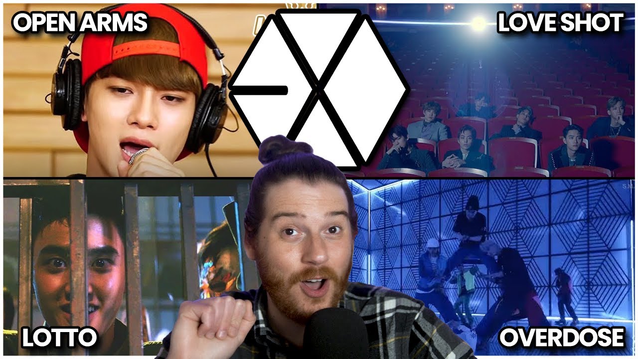 EXO: Overdose, Lotto, Love Shot & Open Arms | REACTIONS