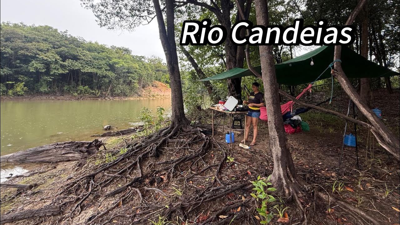🏕️ULTIMO dia de ACAMPAMENTO em PORTO VELHO  muita diversão peixe frito e AVENTURA 