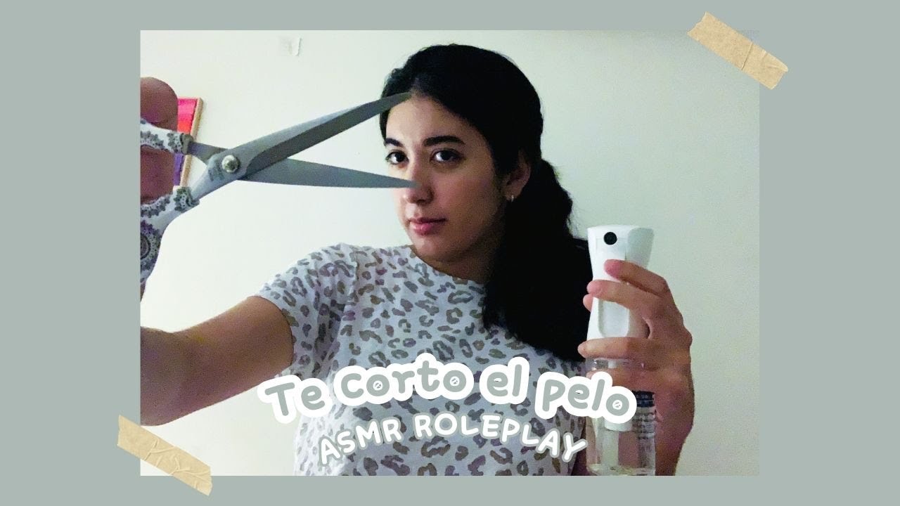ASMR: Te corto el pelo (Whispering)