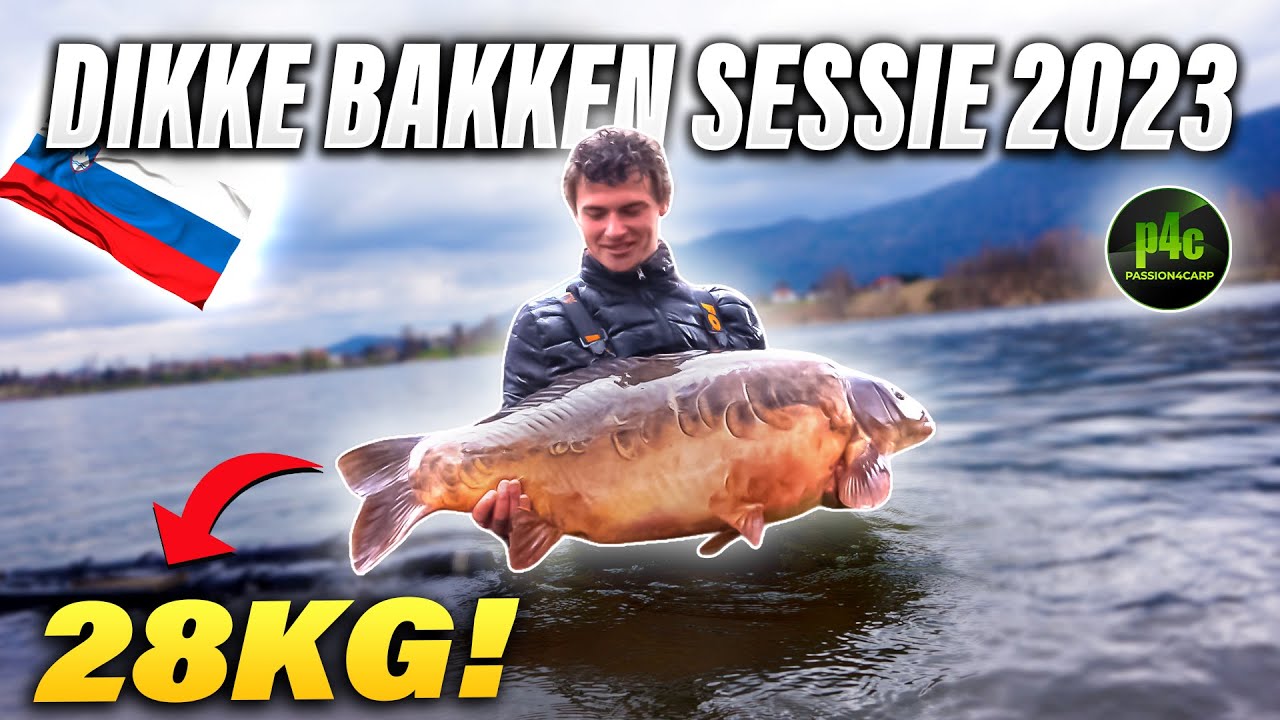 "Dikke bakken sessie" Karpervissen BLED en Roadtrip Slovenië