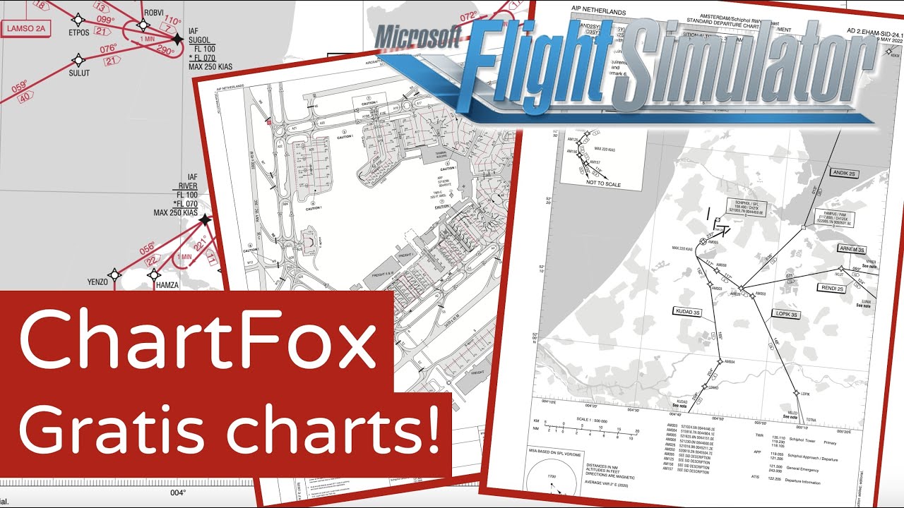 Gratis Navigraph alternatief voor CHARTS - [MSFS]
