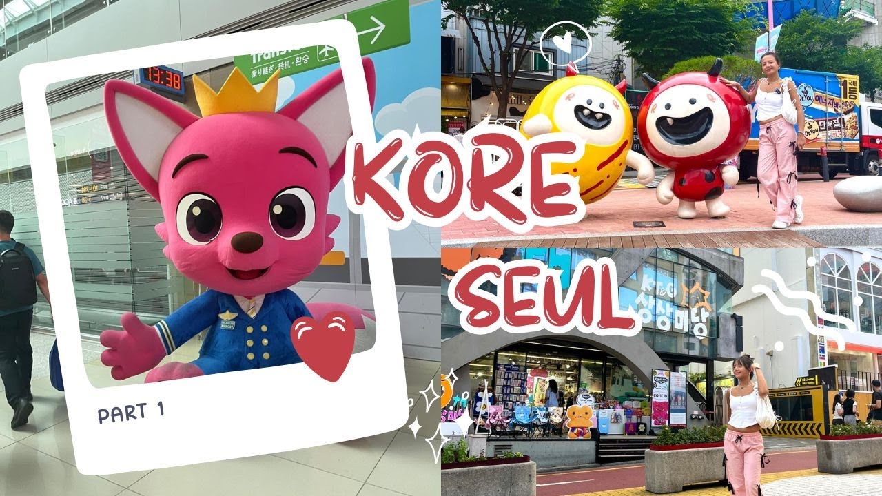 Güney Kore, Seul (part1)🫶🏼 Kalacak Yer Bulamadık😯Kore'ye Girişte Neler Yaşadık? #korea #seoul