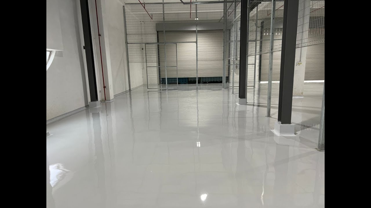 Epoxy Floor Mortar Moisture Barrier for epoxy floor - Flowcrete Flowtex PT